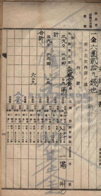 諸稅關係書綴藏品圖，第53張