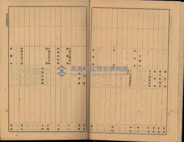 海軍豫算關係藏品圖，第353張