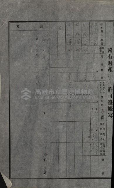 國有財產返地許可綴藏品圖，第42張