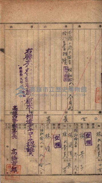 臨營第六三三號ノ二（策六3追）
（右冲字右冲）藏品圖，第43張