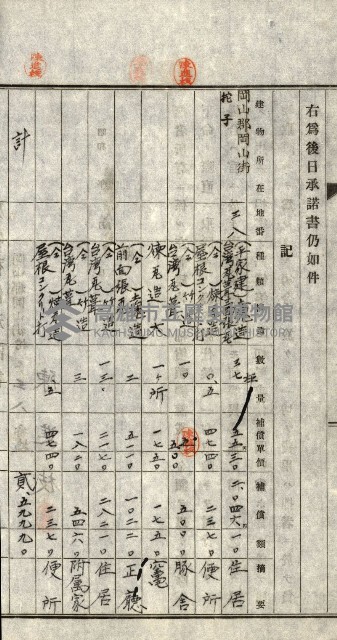阿公店溪治水工事所地買收綴藏品圖，第43張