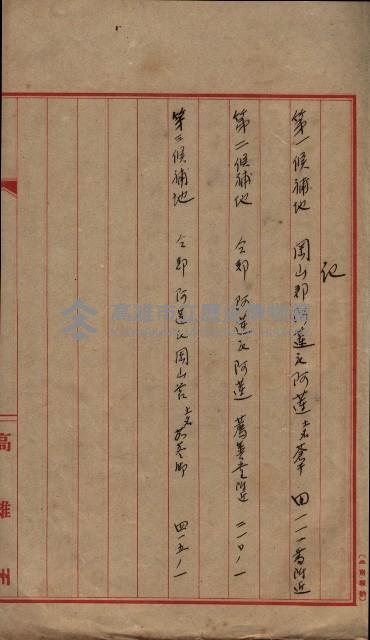 大岡山寺院移轉關係藏品圖，第193張