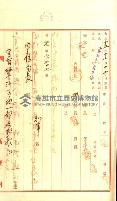 壽山公園貸下書類（指令第二一八號許可）藏品圖，第94張