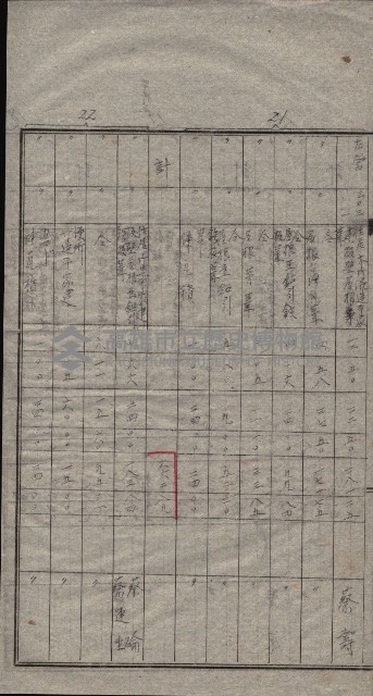 高雄第二中學校用地買收綴
（買收關係－卅八之六）藏品圖，第93張