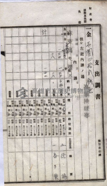 諸稅關係書綴藏品圖，第183張