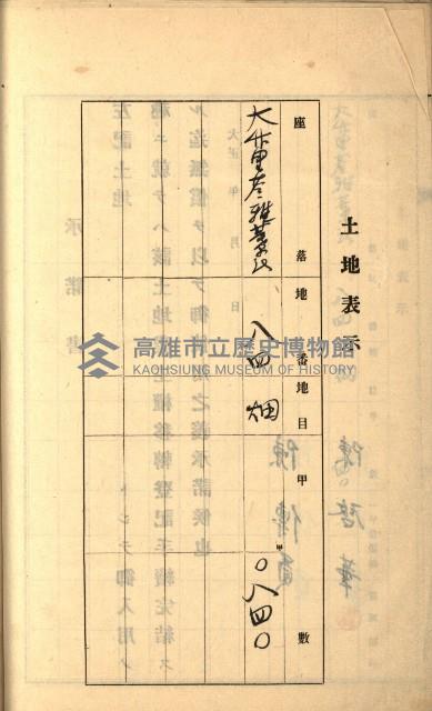 州財產－罹災救助買收
（罹災救助－二十之六）藏品圖，第83張