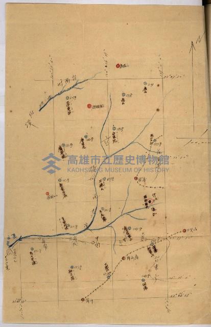 陸地測量標石敷地關係書類藏品圖，第84張