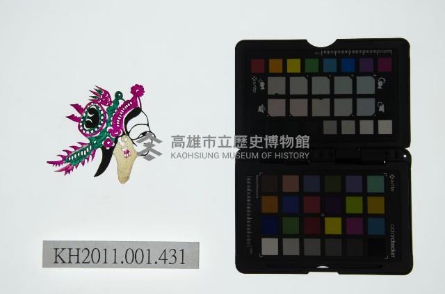 皮影戲偶頭-旦藏品圖，第1張