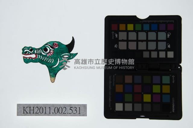 皮影戲偶頭-雜藏品圖，第1張