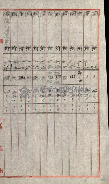 陸軍用地關係綴（評價關係）藏品圖，第548張