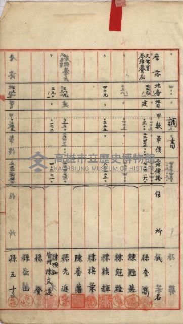 州財產－罹災救助買收
（罹災救助－二十之六）藏品圖，第33張
