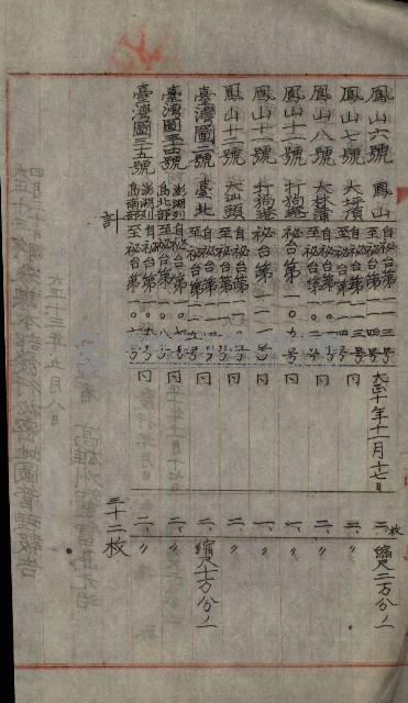 祕密地圖ニ關スル書類（高雄州）藏品圖，第34張