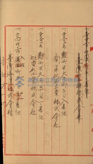 州有地賣拂綴－一般會計所屬
（重工業用地十二之六）藏品圖，第33張