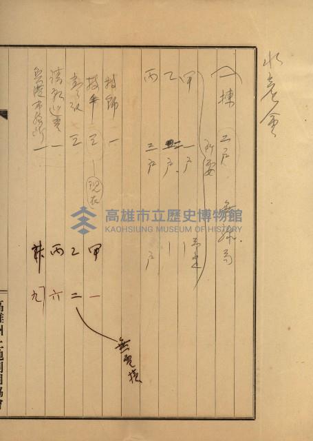 林德官土地官舍建設計畫藏品圖，第33張