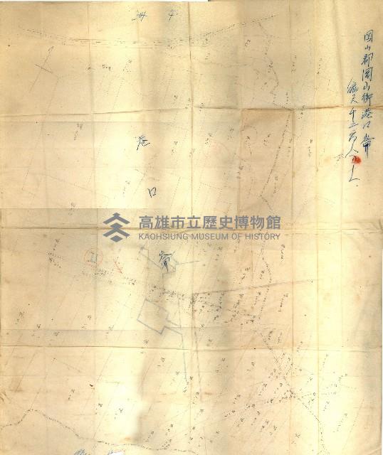 高臨營第一號ノ內三イ第（6）號
（竹子港、港口崙）藏品圖，第33張