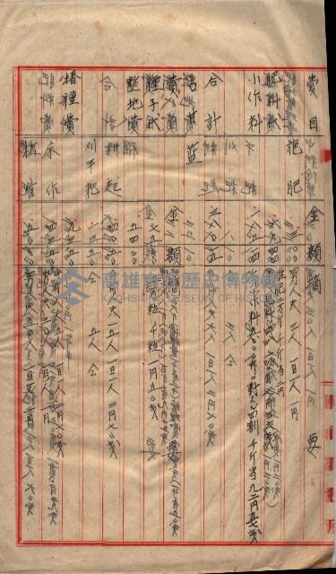 土地買收
（馬臨營第七三號）藏品圖，第274張