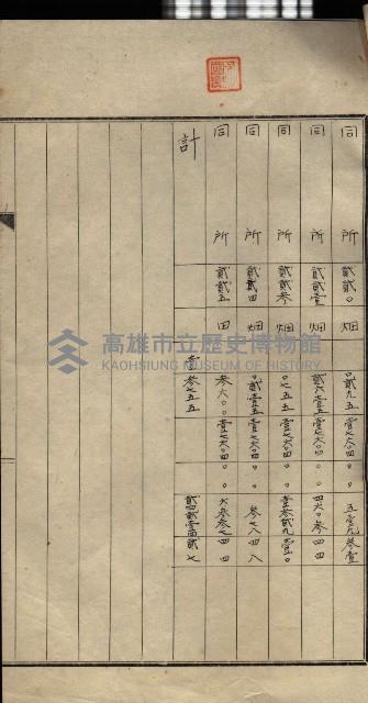 公共用地賣渡承諾書綴、賣渡證書（戲獅甲前鎮）藏品圖，第573張