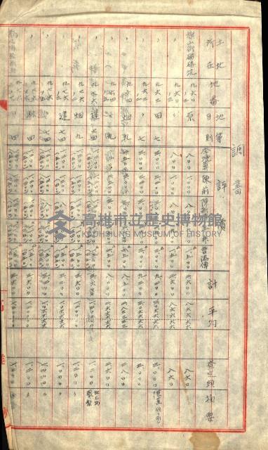 陸軍用地關係綴（評價關係）藏品圖，第188張