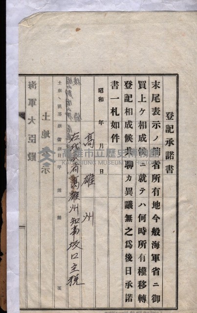 海軍關係賣拂綴藏品圖，第173張
