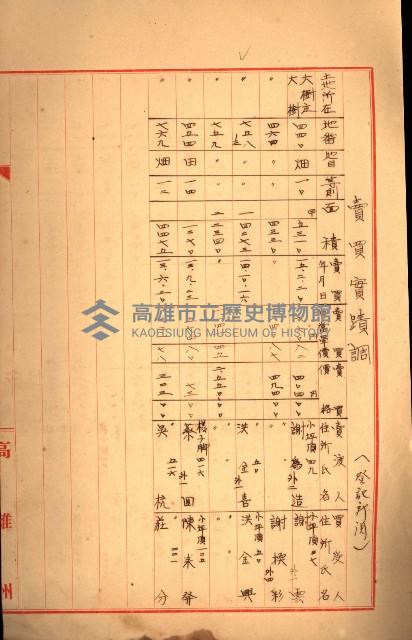 海軍用地水道敷地買收綴藏品圖，第376張