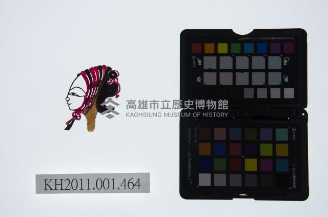 皮影戲偶頭-旦藏品圖，第1張