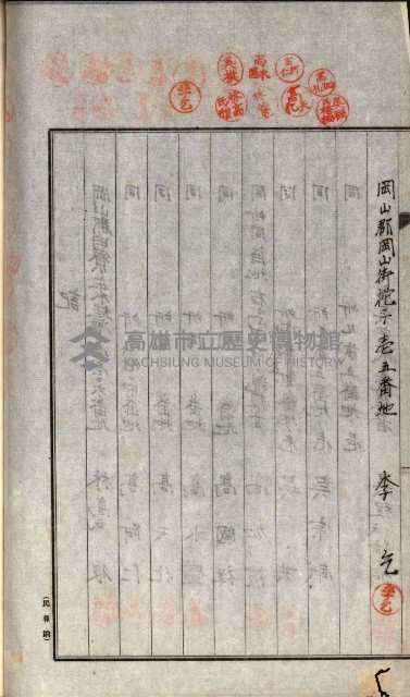 土地賣渡承諾書綴－完結
（阿公店溪治水工事用地－第一回買收）藏品圖，第168張