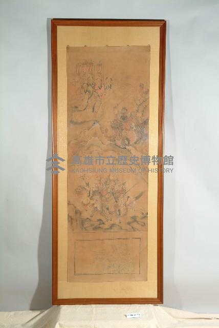 道教神仙故事畫屏（四）藏品圖，第1張