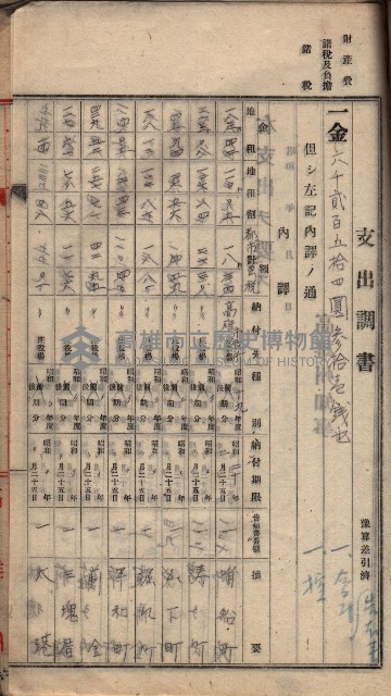 諸稅關係書綴藏品圖，第68張