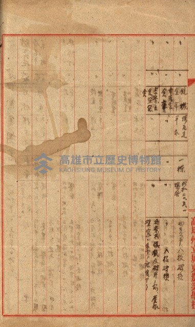 州費國庫所屬建物戰時災害被害關係書類綴
（地理系）藏品圖，第68張