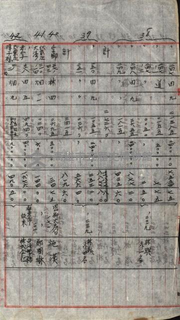 高雄工業用水道用地買收書類其ノ二藏品圖，第68張