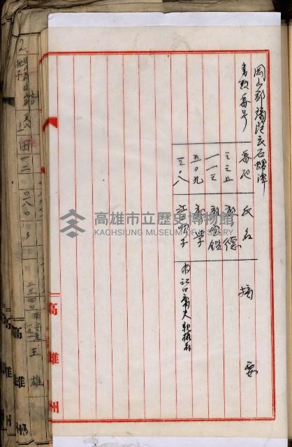 十六號、十七號、十八號用地買收藏品圖，第228張