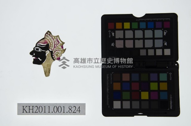 皮影戲偶頭-淨藏品圖，第1張