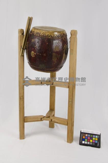 皮影戲樂器-通鼓藏品圖，第1張