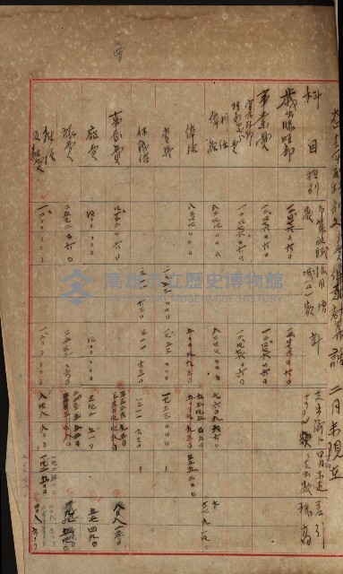 官有地整理費豫算關係書類
（地理系）藏品圖，第537張