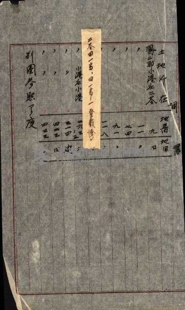 陸軍用地關係綴（評價關係）藏品圖，第141張