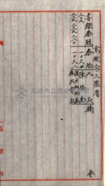 宿舍用地買收書類（林德官、五塊厝－州有財產）藏品圖，第130張