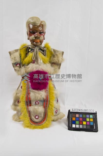 布袋戲偶-老黑狗木偶藏品圖，第1張