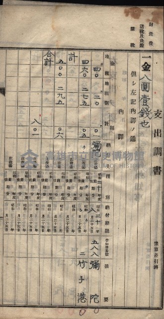 諸稅關係書綴藏品圖，第28張