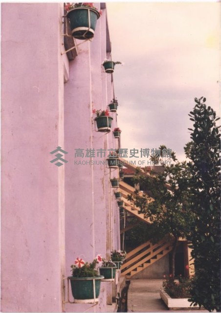 1970至1980年代鳳鳴國小外牆花圃植栽-1藏品圖，第1張