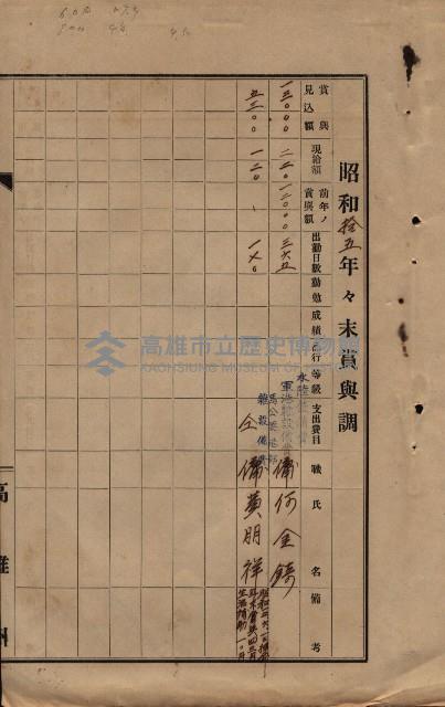 雜件綴（海軍關係）藏品圖，第209張