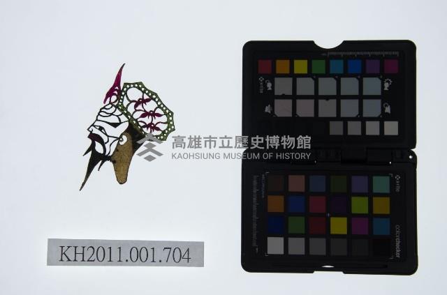 皮影戲偶頭-末藏品圖，第1張
