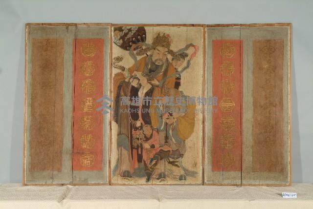 人物彩繪建築壁堵板藏品圖，第1張