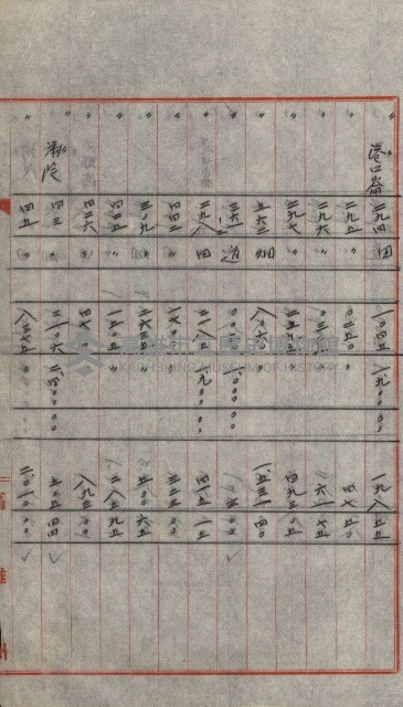 交換地授受書類（海軍用地ト州有地ノ交換）藏品圖，第309張
