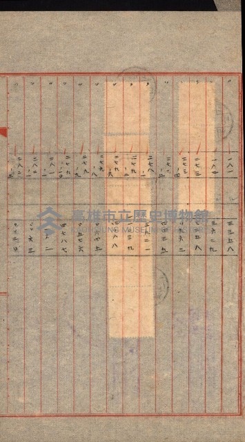 土地地圖謄本請求書（高雄州）藏品圖，第218張