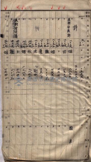 土地買收
（馬臨營第七三號）藏品圖，第419張