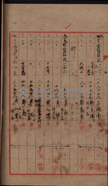 登記濟證送付簿－地理系（海軍關係）藏品圖，第118張