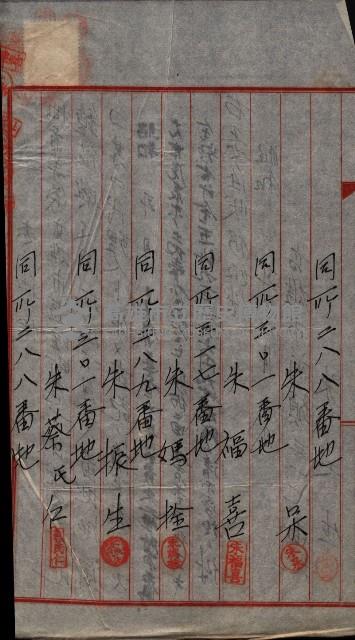 祭祀公業朱大經－買收登記關係書類
（買收關係－卅八之十九）藏品圖，第118張