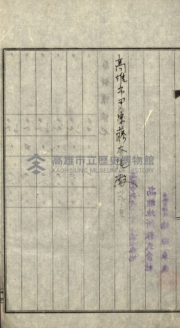 陸軍用地關係綴（評價關係）藏品圖，第19張
