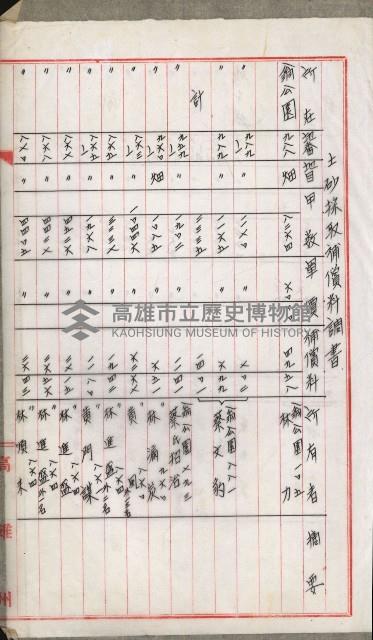 土地代金支拂明細書（鳳山公共用地）藏品圖，第18張