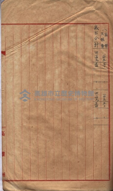 林德官土地區劃整理關係
（林德官、五塊厝關係－九之九）藏品圖，第20張
